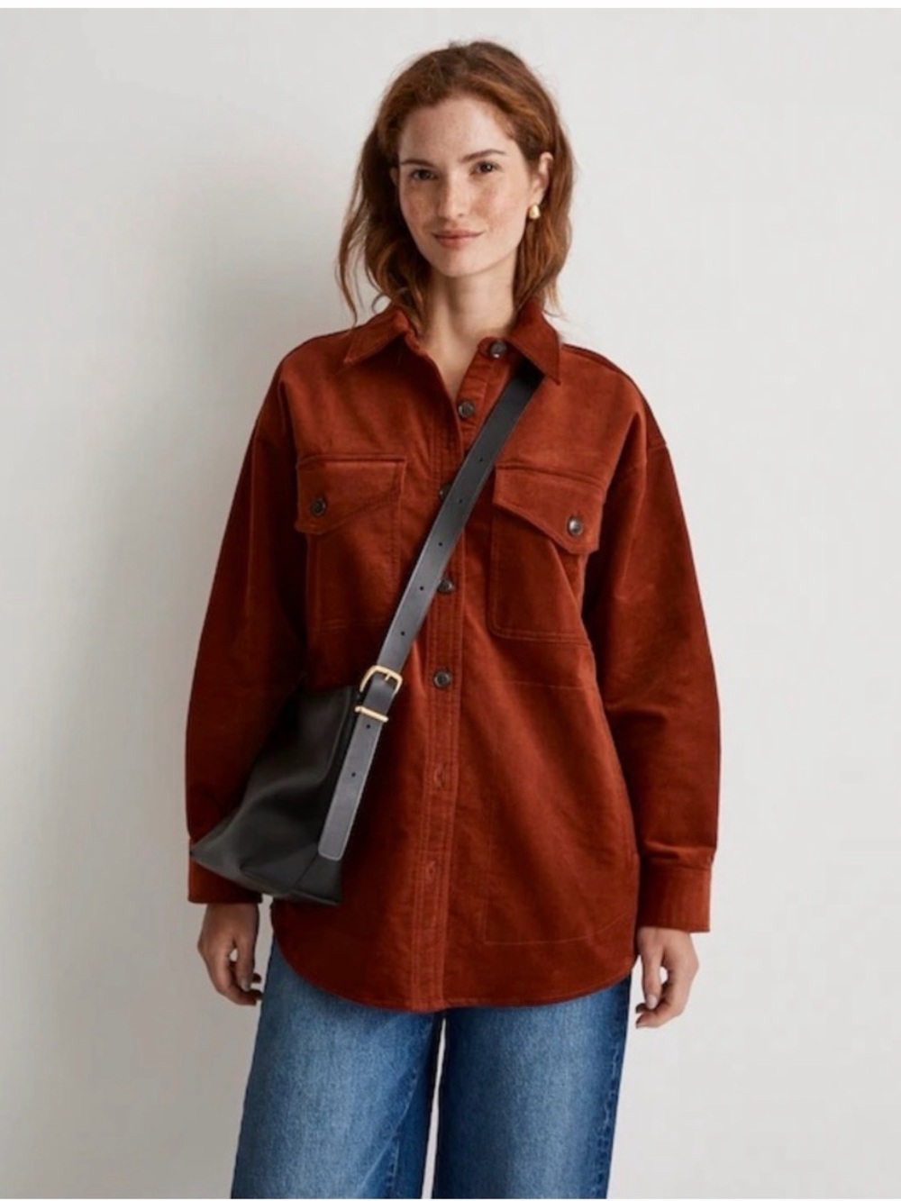 Women’s Oversized Corduroy Jacket